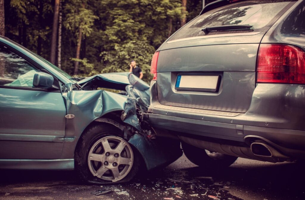 Wypadek toyoty na trasie Szczuczyn – Wąsosz skutkujący hospitalizacją kierowcy